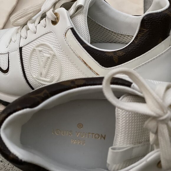 Louis Vuitton Run Away Sneakers (with Louis Vuitton shoe bag) - Picture 2 of 8